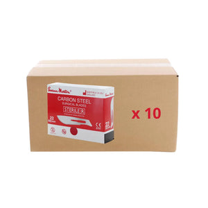 Pack 10 boîtes de 100 lames de bistouris stériles - Swann-Morton Swann-Morton 
