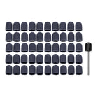 Packung - Runder Schleifkappenhalter 7002 + 50 Schleifkappen 0203 Grobe Körnung - 10 mm - Ruck