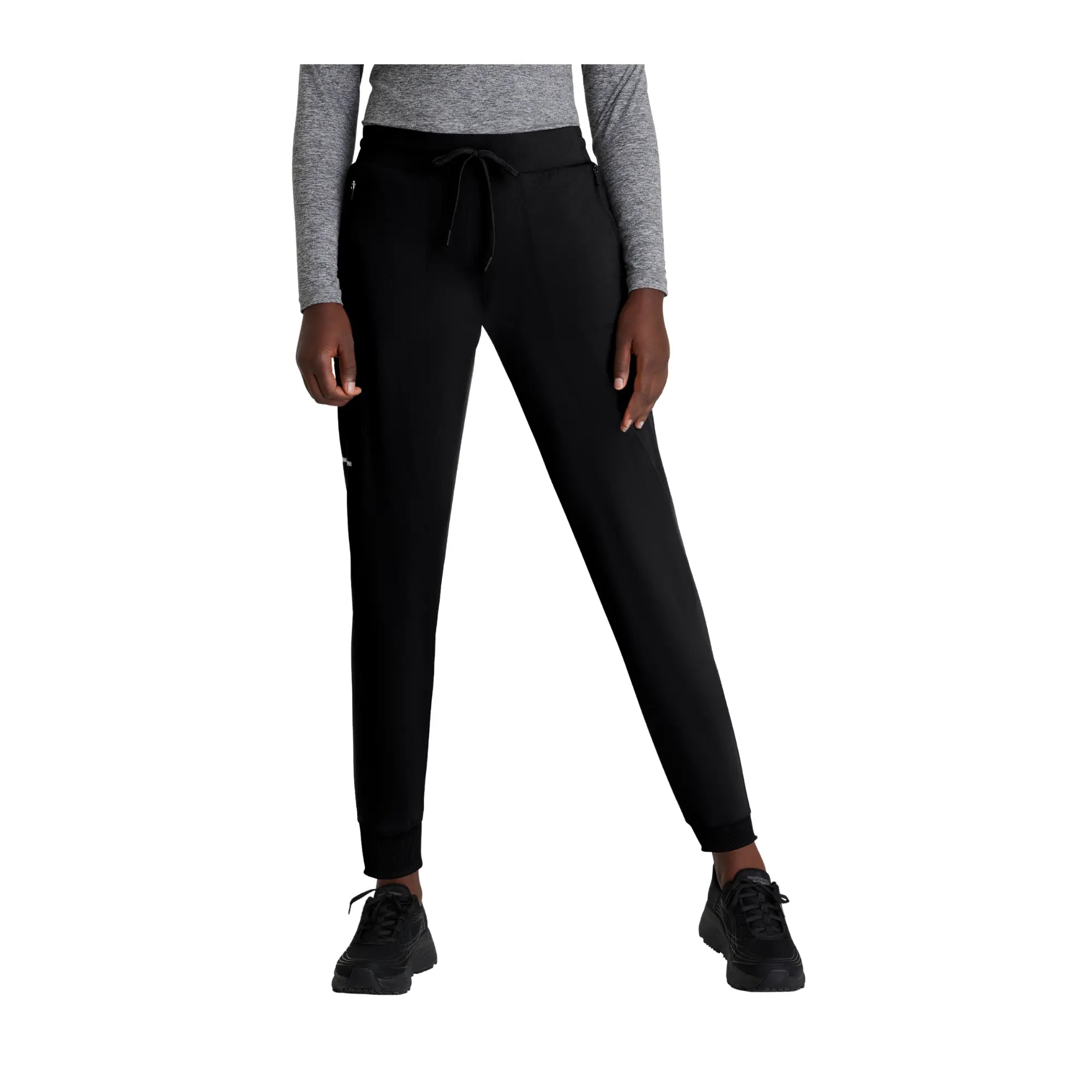 Palmi - Jogging médical taille haute - Poche cargo - Femme - Skechers Slip-ins SKECHERS SLIP-INS KNITS  Noir / XL