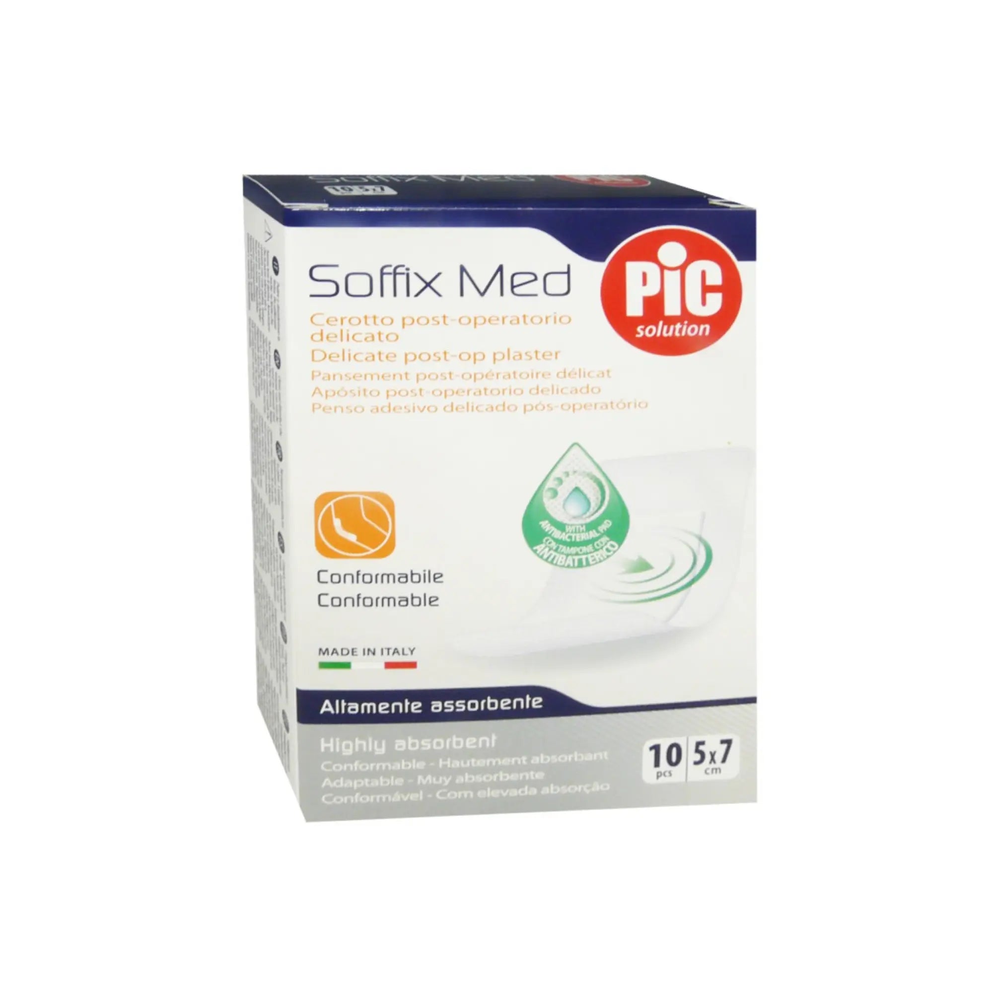Pansements adhésifs Soffix Med - 4 dimensions - Pic Solution PIC Solution