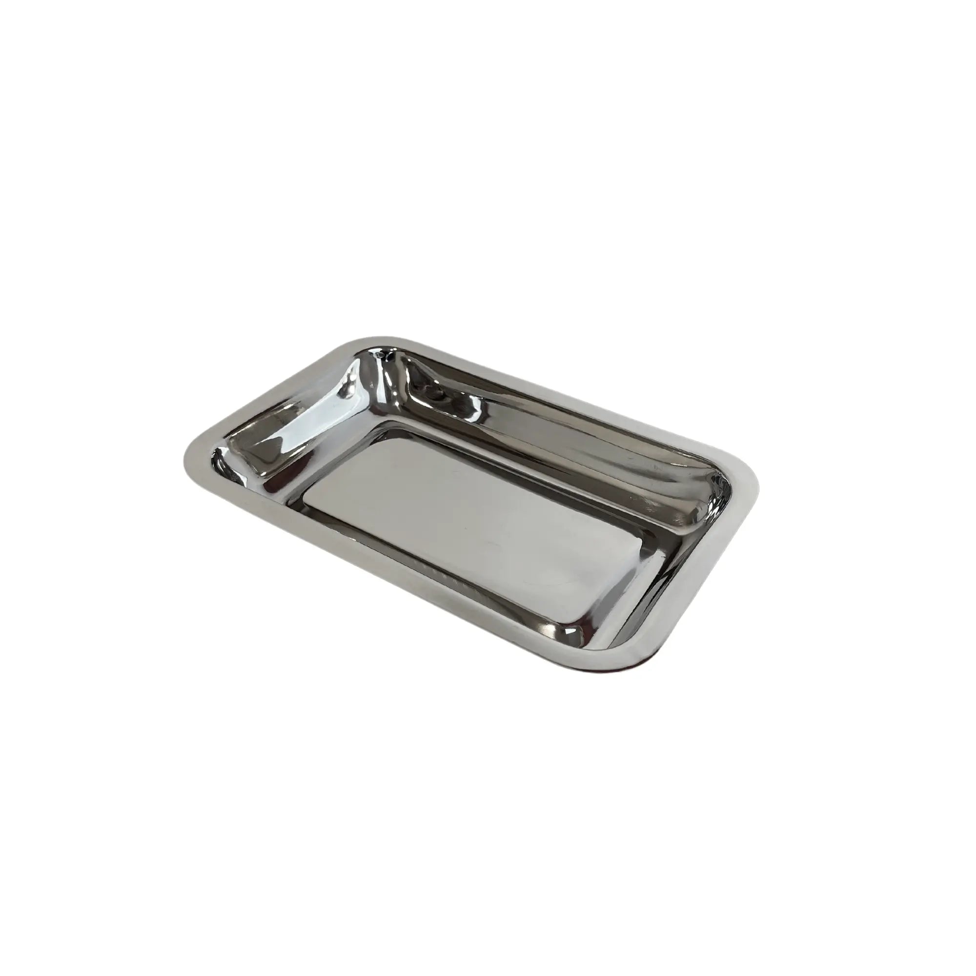 Plateau en acier inoxydable rectangle - 6 dimensions My Podologie