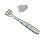 Hornhauthobel aus Edelstahl mit Raspeladapter - Horizontale Klinge - 14,5 cm - Credo