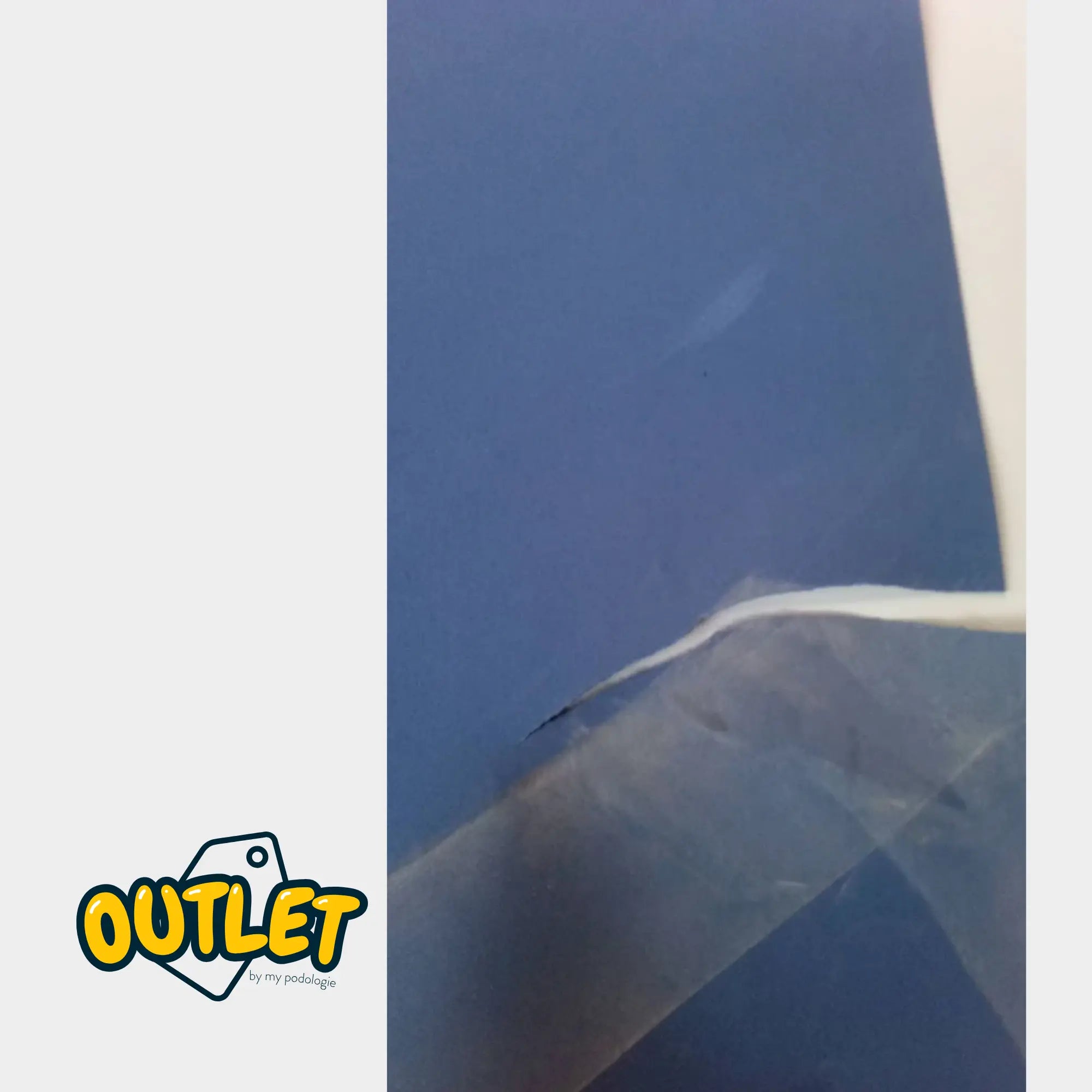 Recouvrement My Carefoam 35 - 1,5 mm - Shore 33 - 1 x 1 m - bleu // Défaut MP 