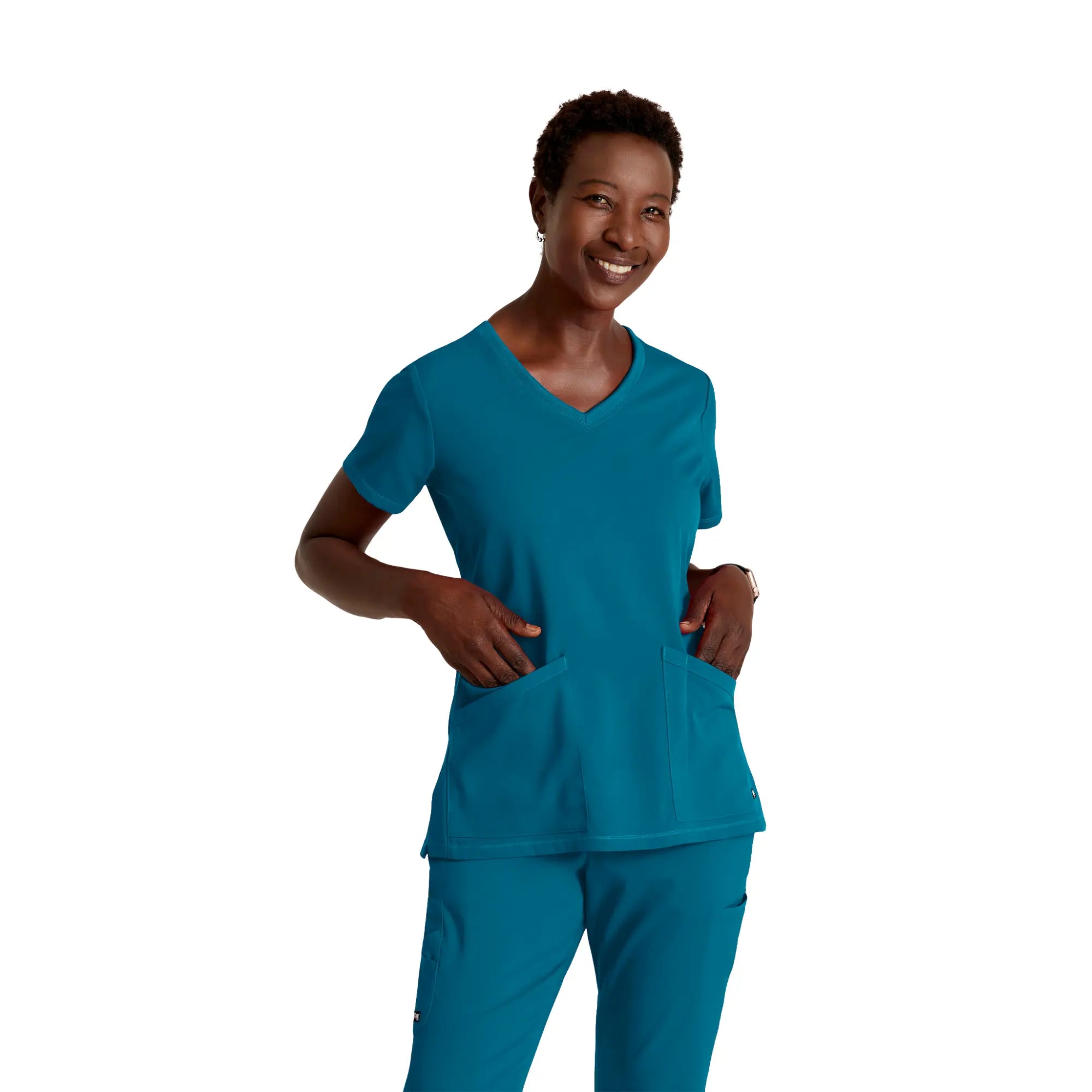 Serena - Tunique col V - Femme - Grey’s Anatomy Stretch Grey’s Anatomy 