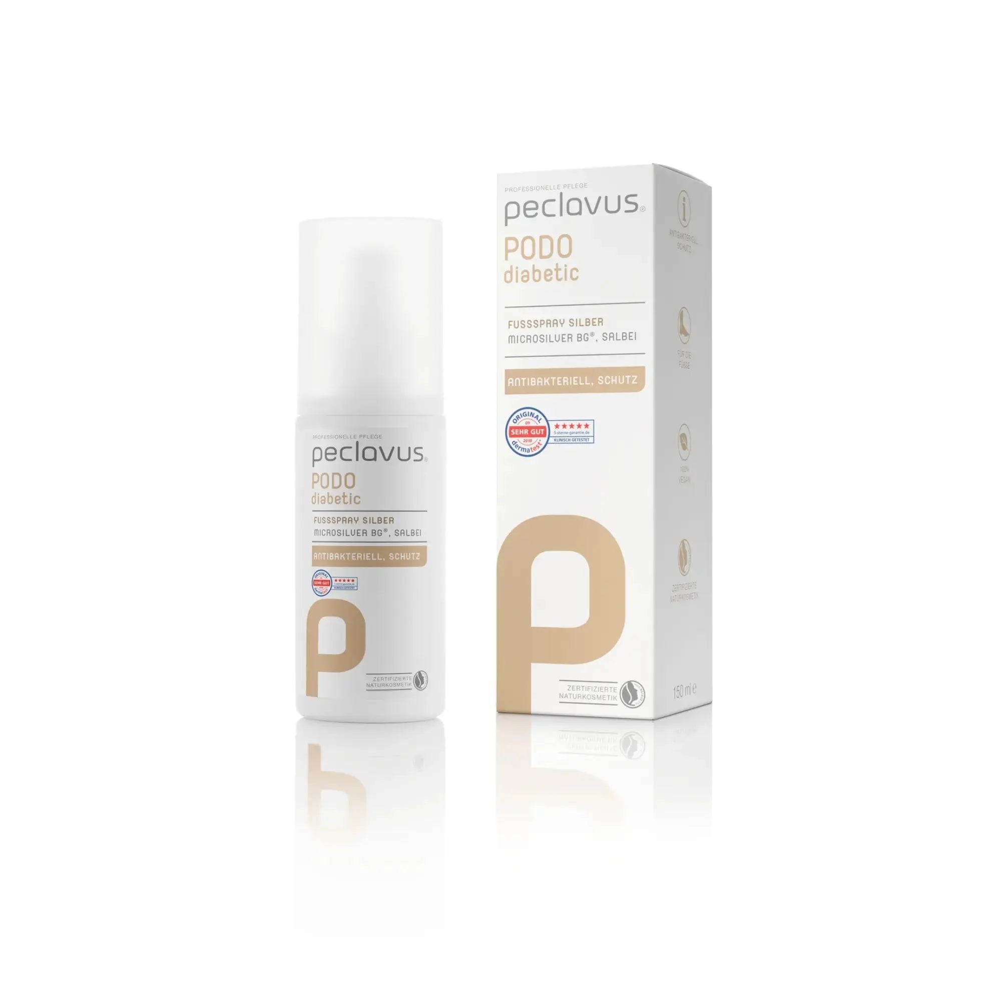 Foot spray - Silver - 150 ml - Peclavus Peclavus 