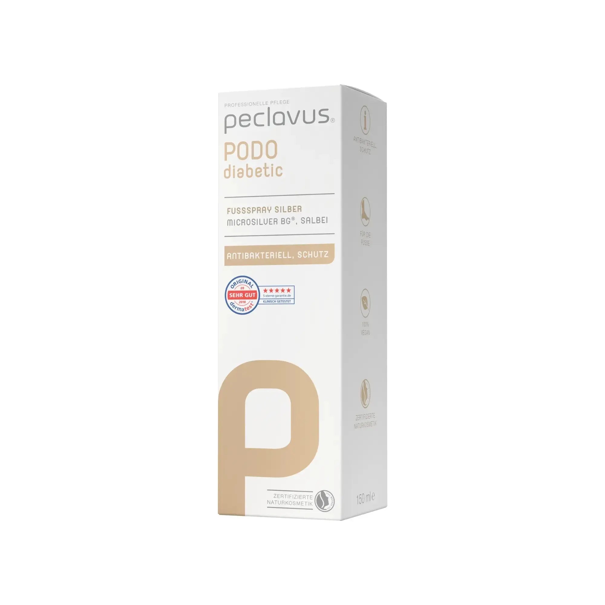 Foot spray - Silver - 150 ml - Peclavus Peclavus 