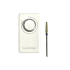 Startpaket für Schüler „Häusliche Pflege“ – 1 weißer Podo38S-Mikromotor + 1 Wolframcarbid-Nagelschneider