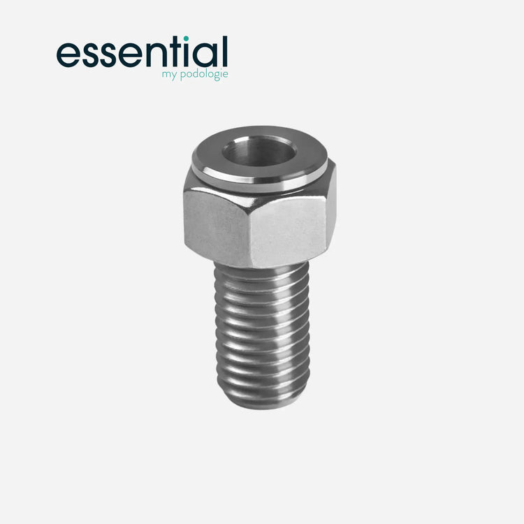 Röhrenförmiger Vergrößerungslampenhalter aus Edelstahl – Essential von My Podologie Essential 