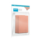 Schwanenschaum – 4 Platten – 7,5 x 11,6 cm – Dicke: 5 mm – Ruck