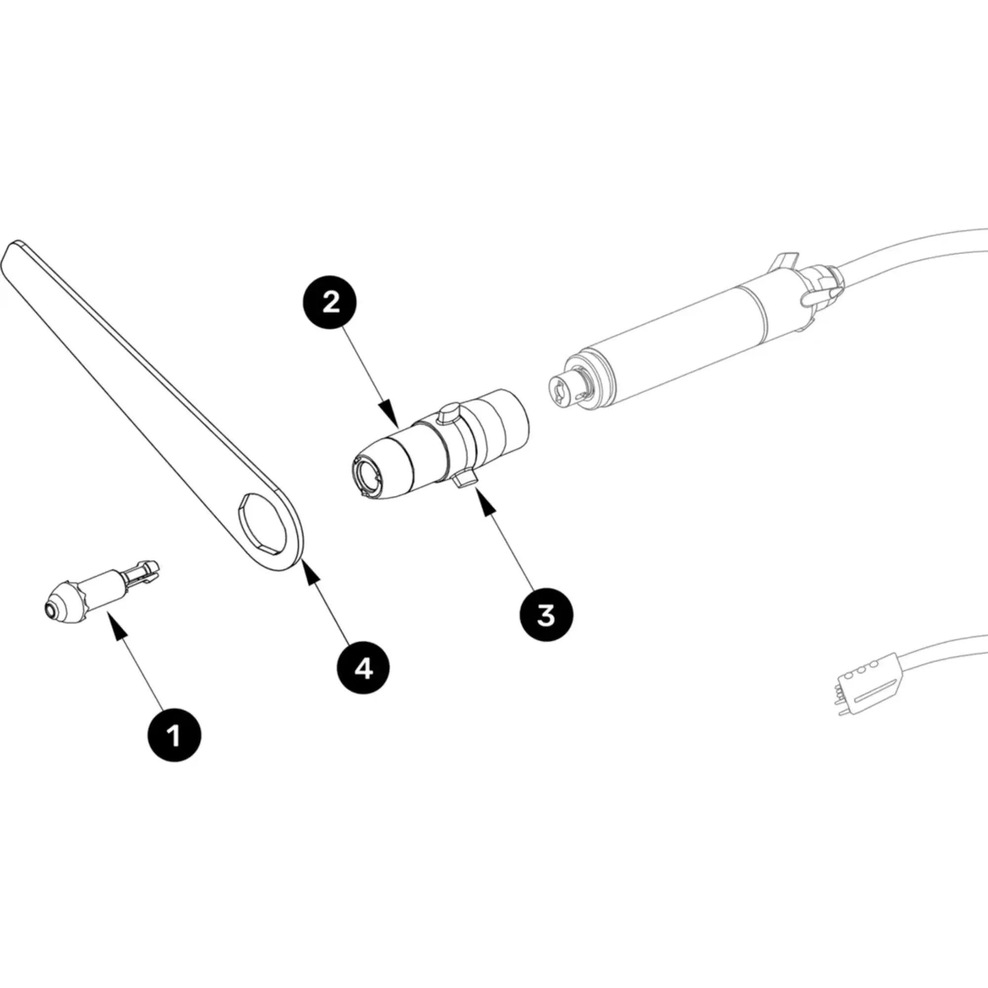 Tête de Serrage Interchangeable - Podolog Nova Pro Ruck 