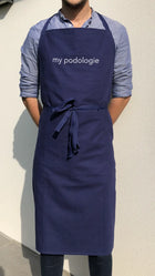 My Podiatry apron for making insoles