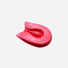 Latex-Fersenschale für Fersensporn – Shore 30-40 – Rot