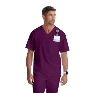 Toronto - Tunique col V croisé - Homme - Grey’s Anatomy Grey’s Anatomy  Bordeaux / XL