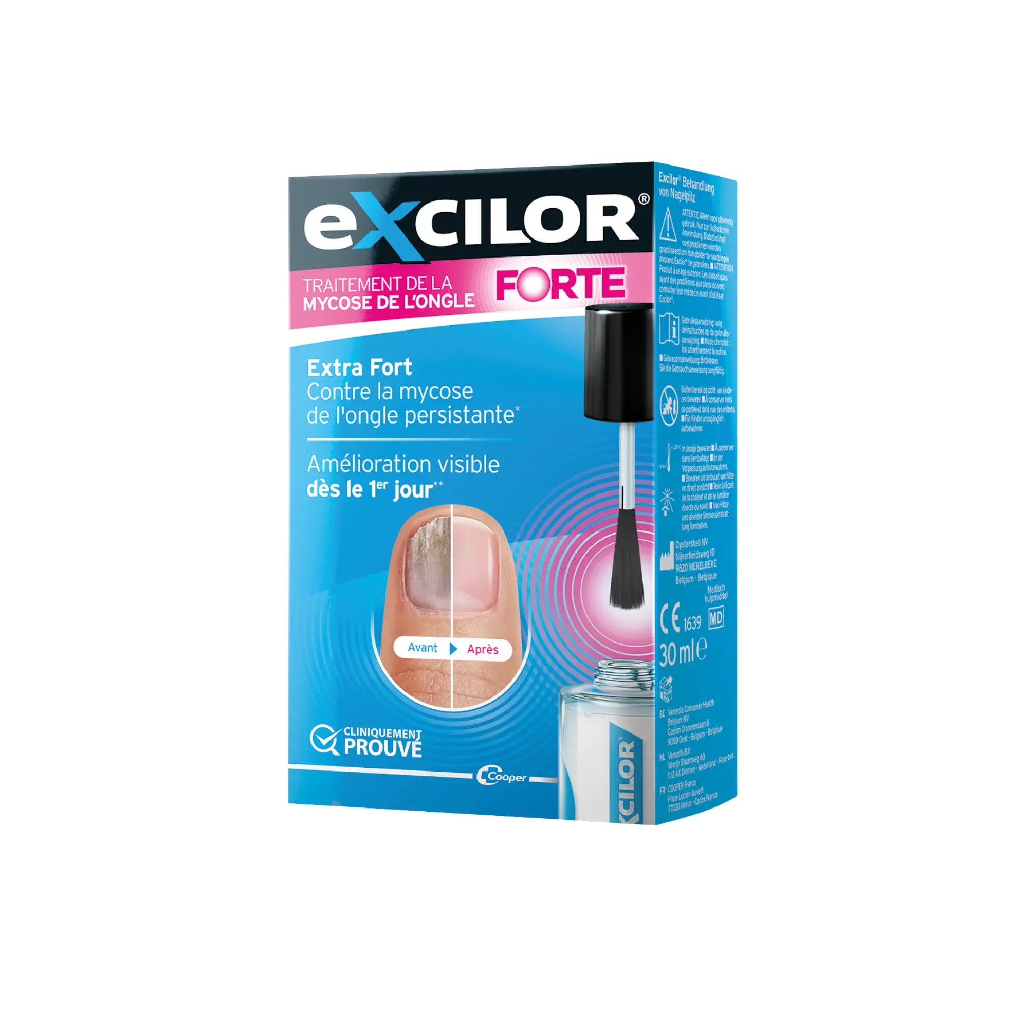 Extra starke Nagelpilzbehandlung – 30 ml – Excilor Forte Excilor 