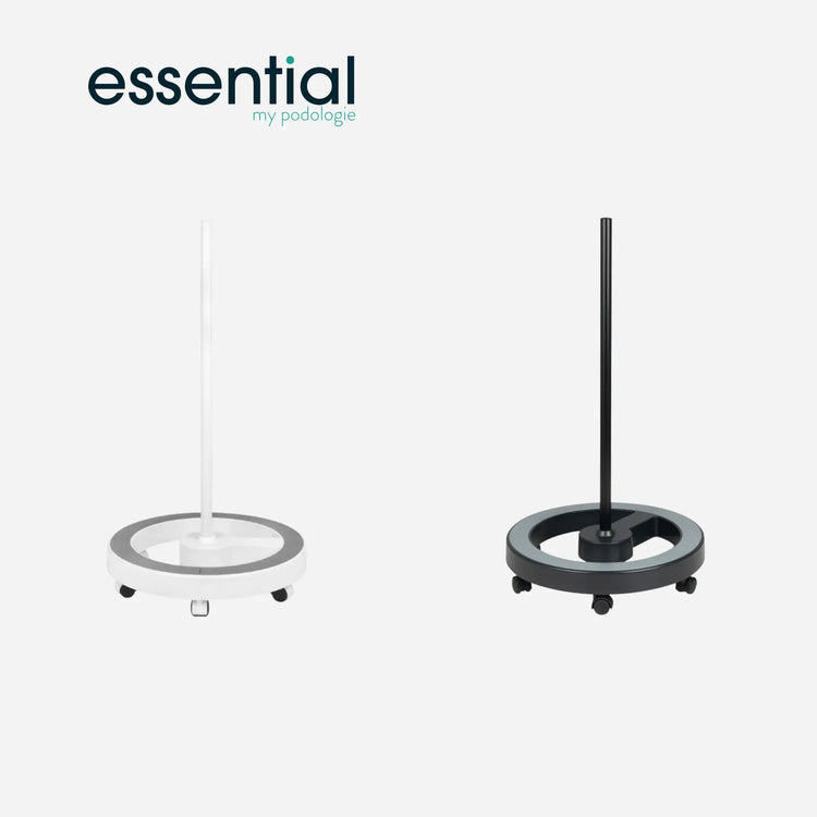 Stativ für elegante Vergrößerungslampe – Weiß oder Schwarz – Essential von My Podologie Essential 