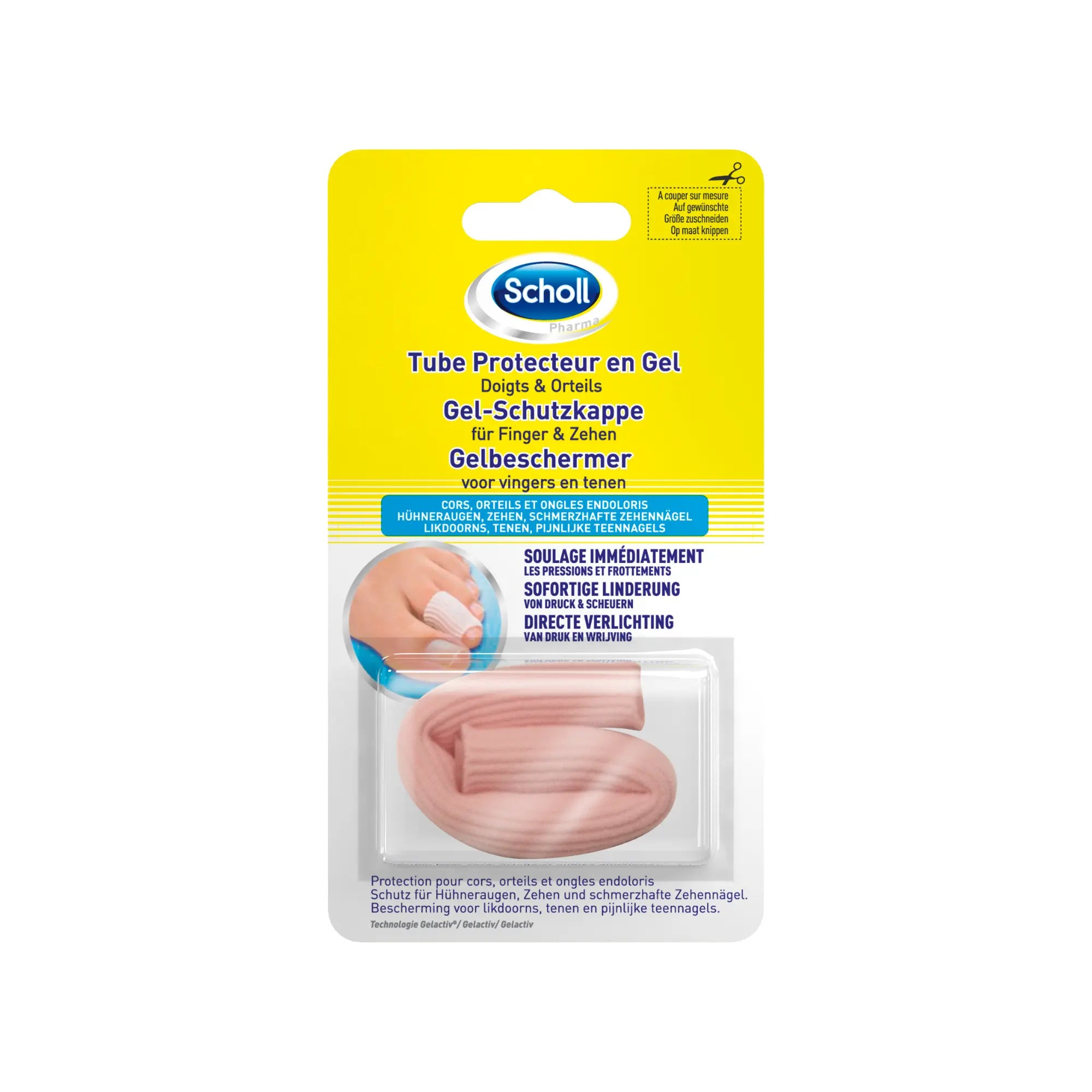 Tube Protecteur en Gel - Doigts et Orteils - Scholl Scholl 